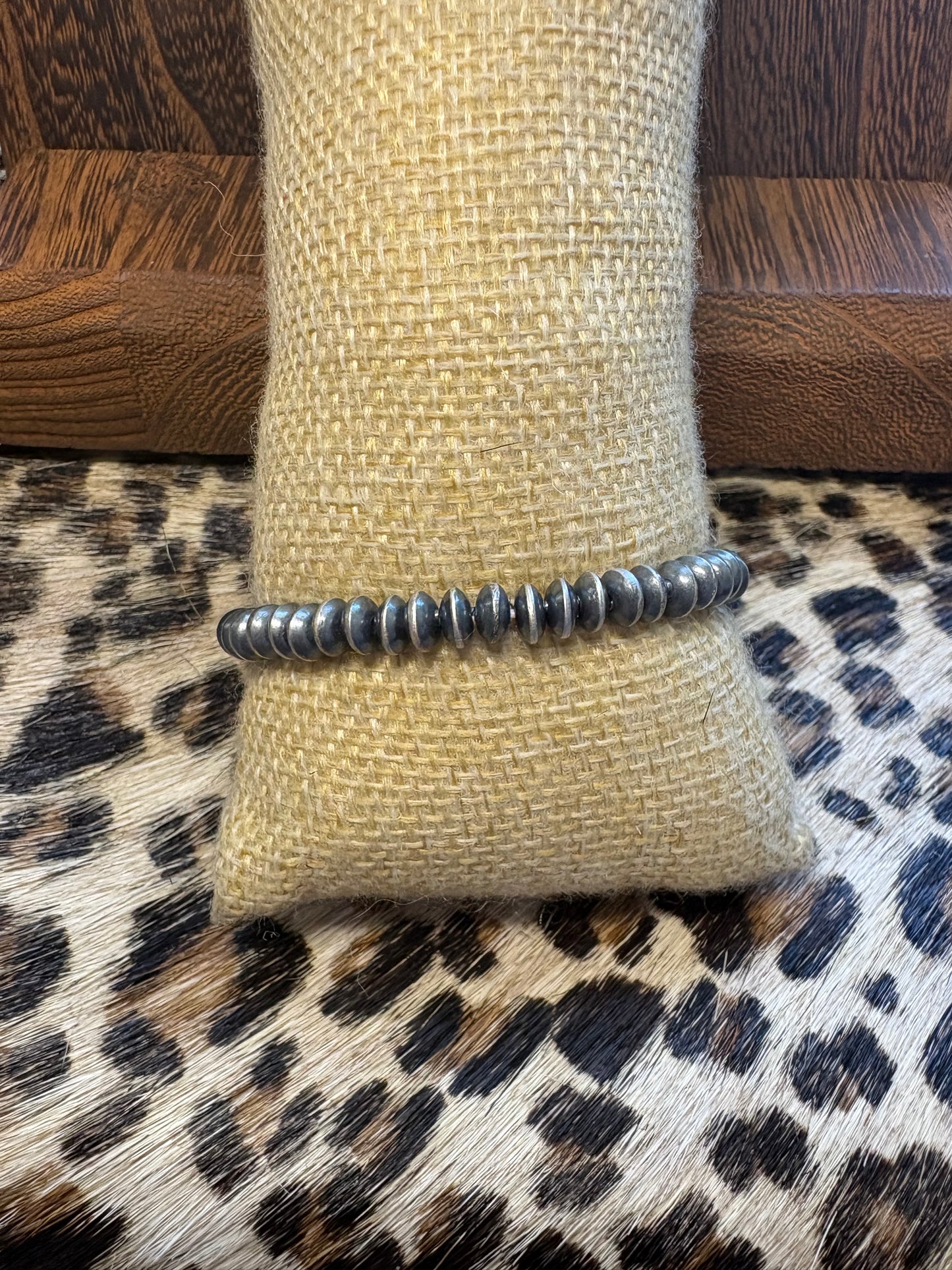 5mm Saucer Stretch Bracelet