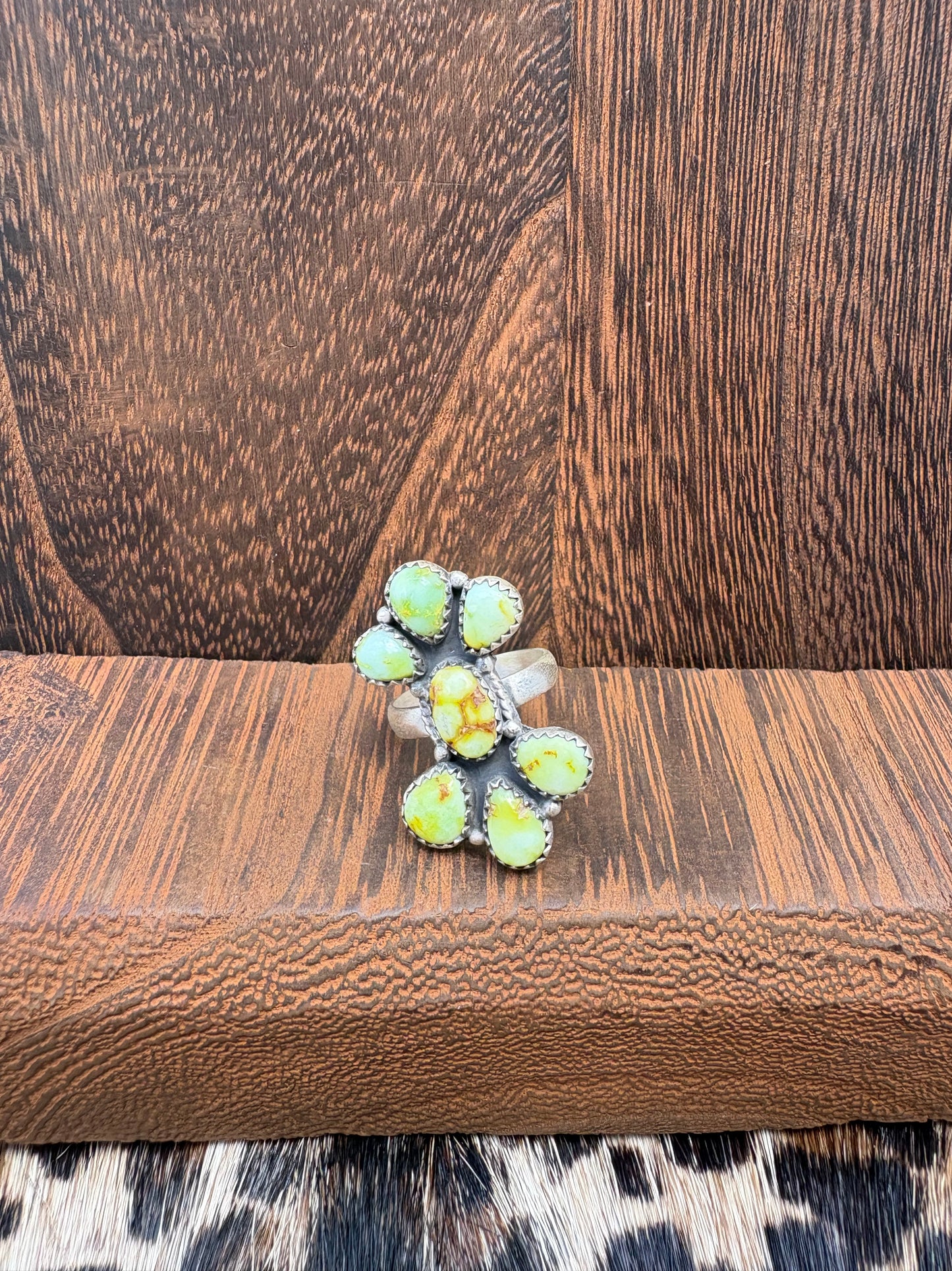 Palomino 7 Stone Cluster Ring #2