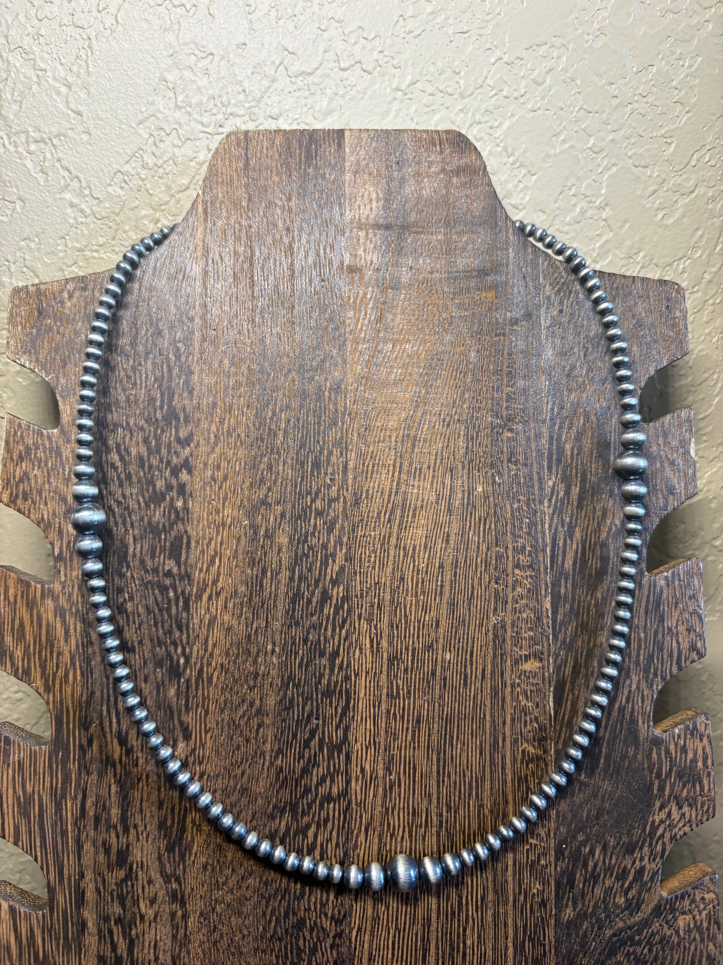 18” + 2” 4-8mm Sterling Pearls