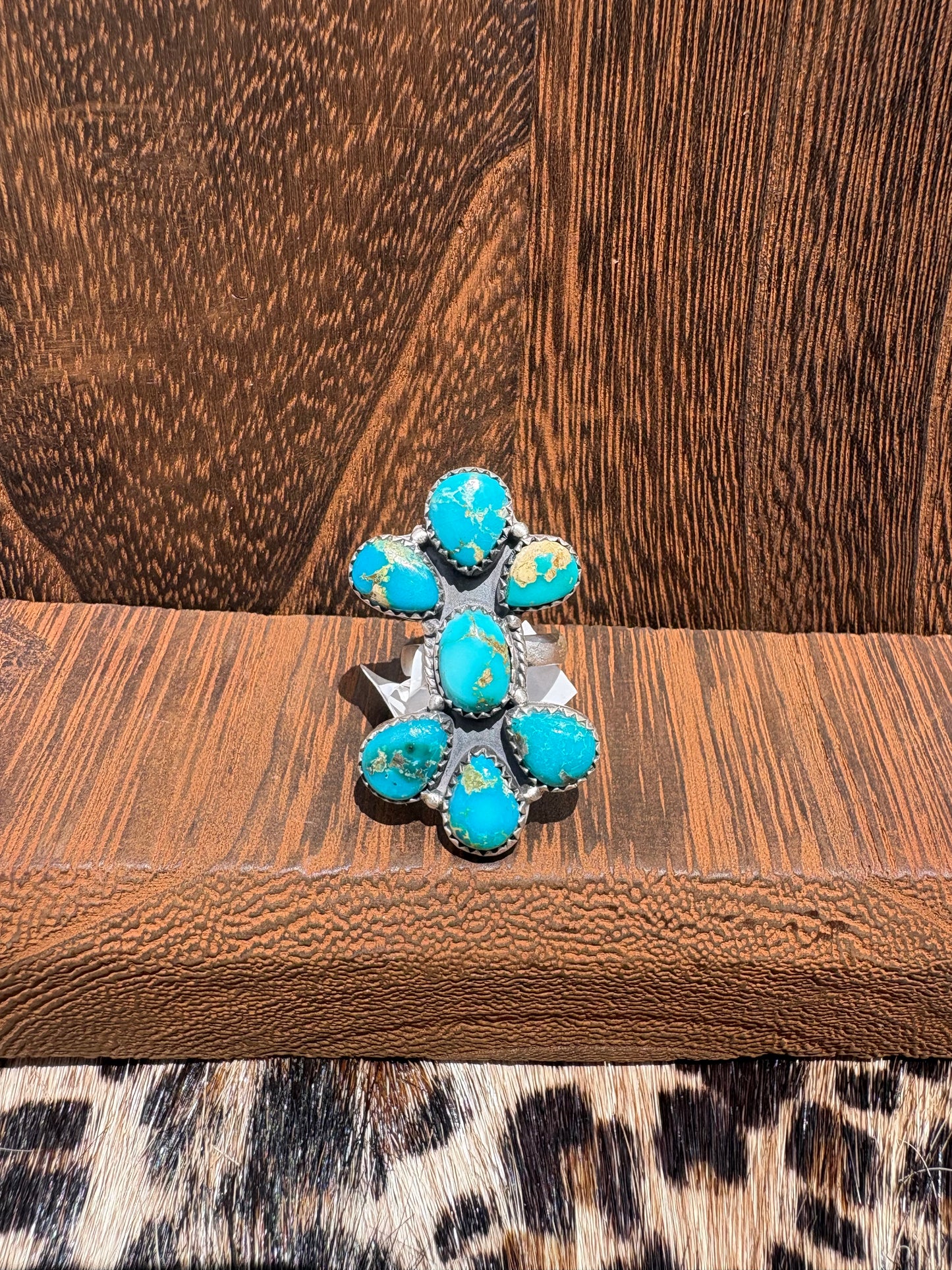 Sierra Bella 7 Stone Cluster Ring #2