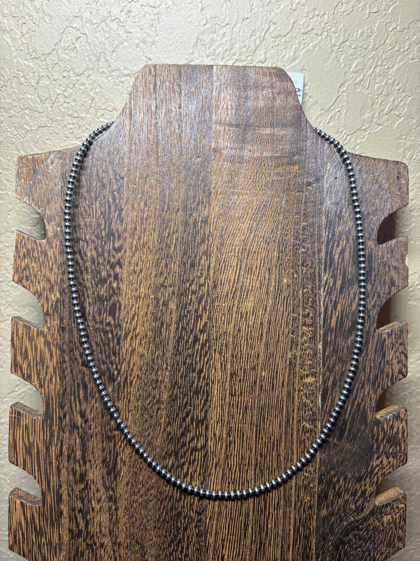 18” + 2” 3mm Sterling Pearls