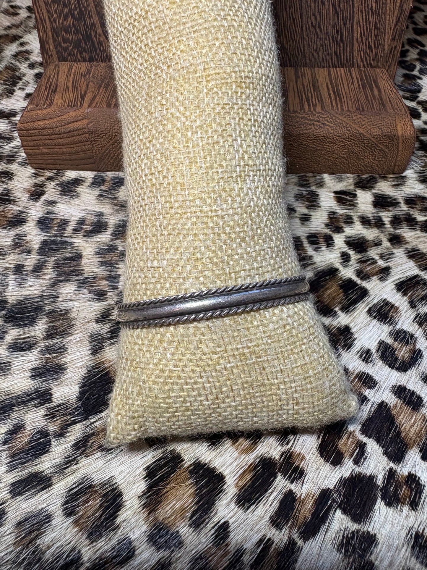 Vintage All Sterling Stacker Cuff
