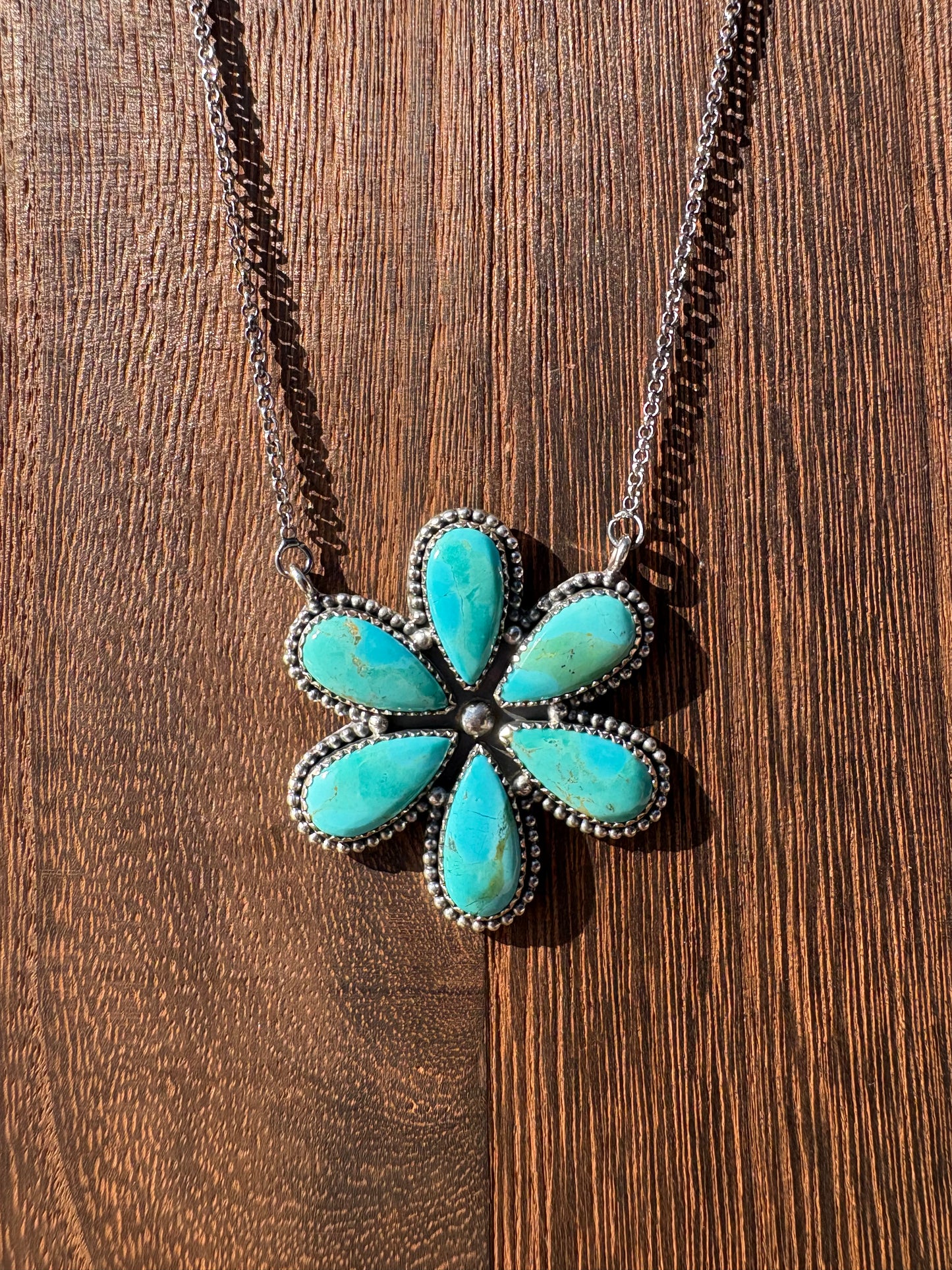 Kingman Large Cluster Necklace