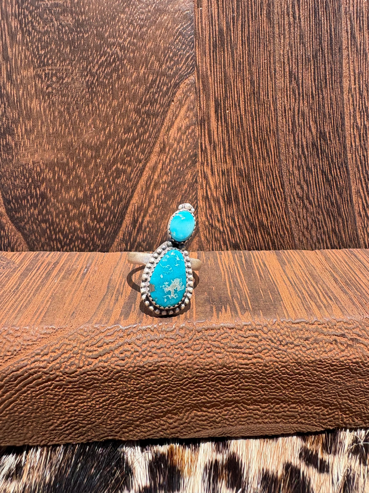 Double Stone White Water Ring