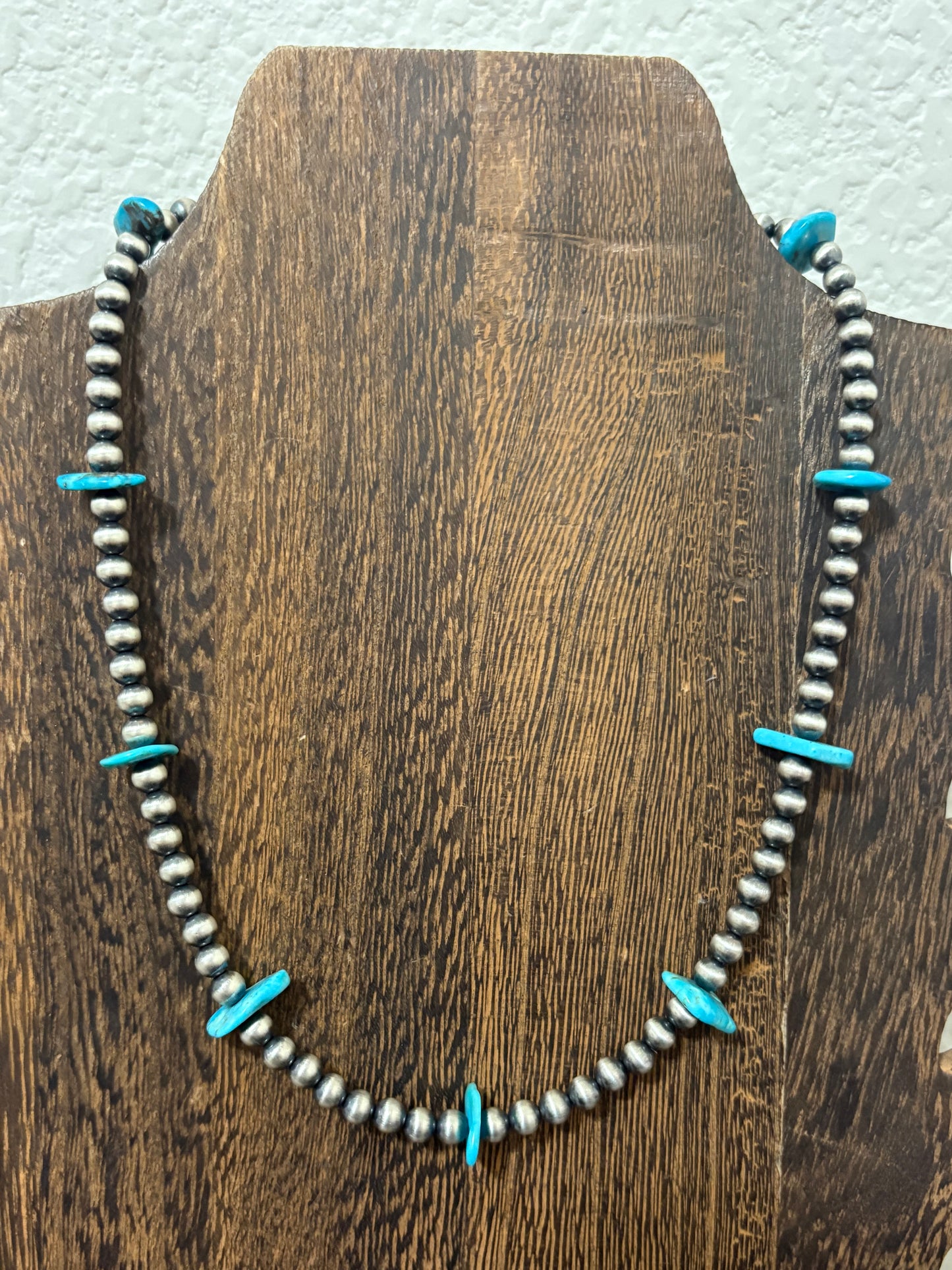 17” Bright Blue Turquoise and 5mm