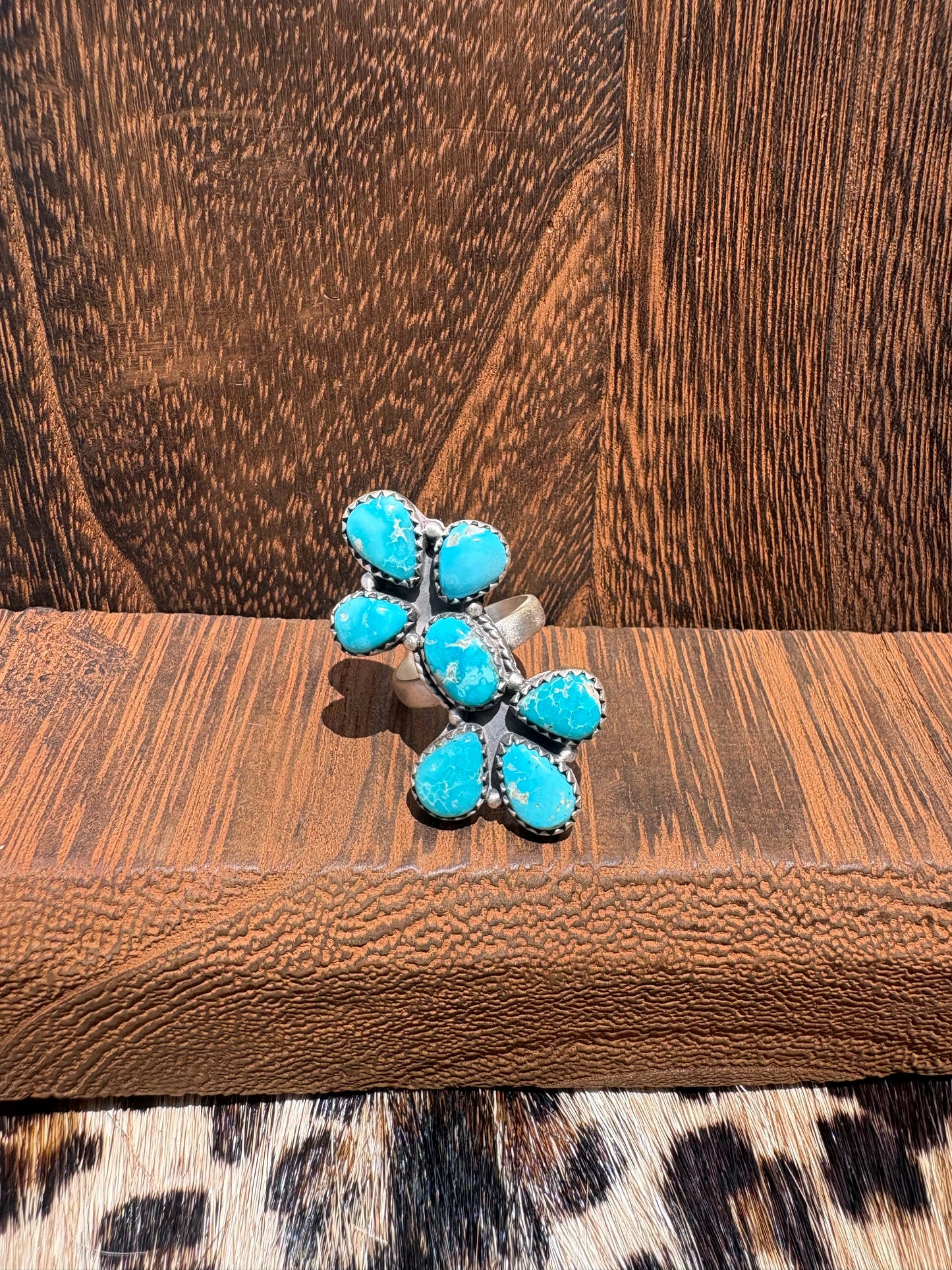 White Water 7 Stone Cluster Ring #2