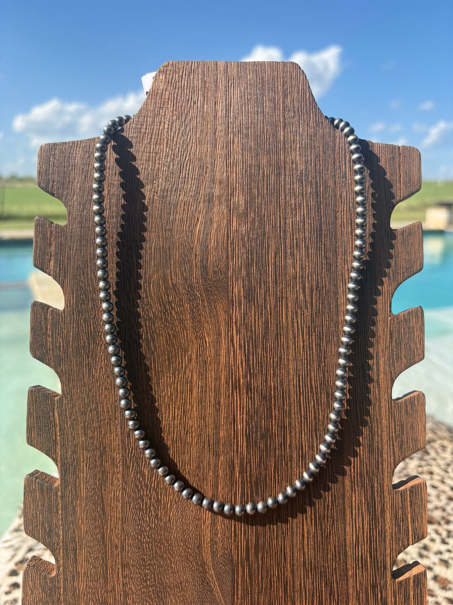 20” 5mm Sterling Silver Pearls