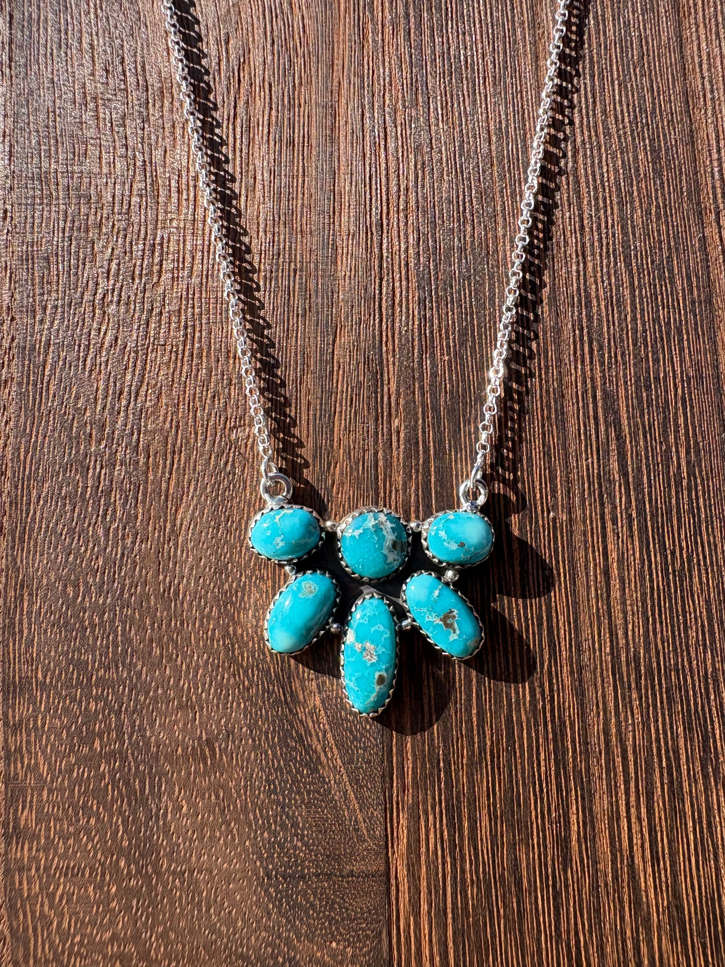 White Water Half Cluster Necklace #2