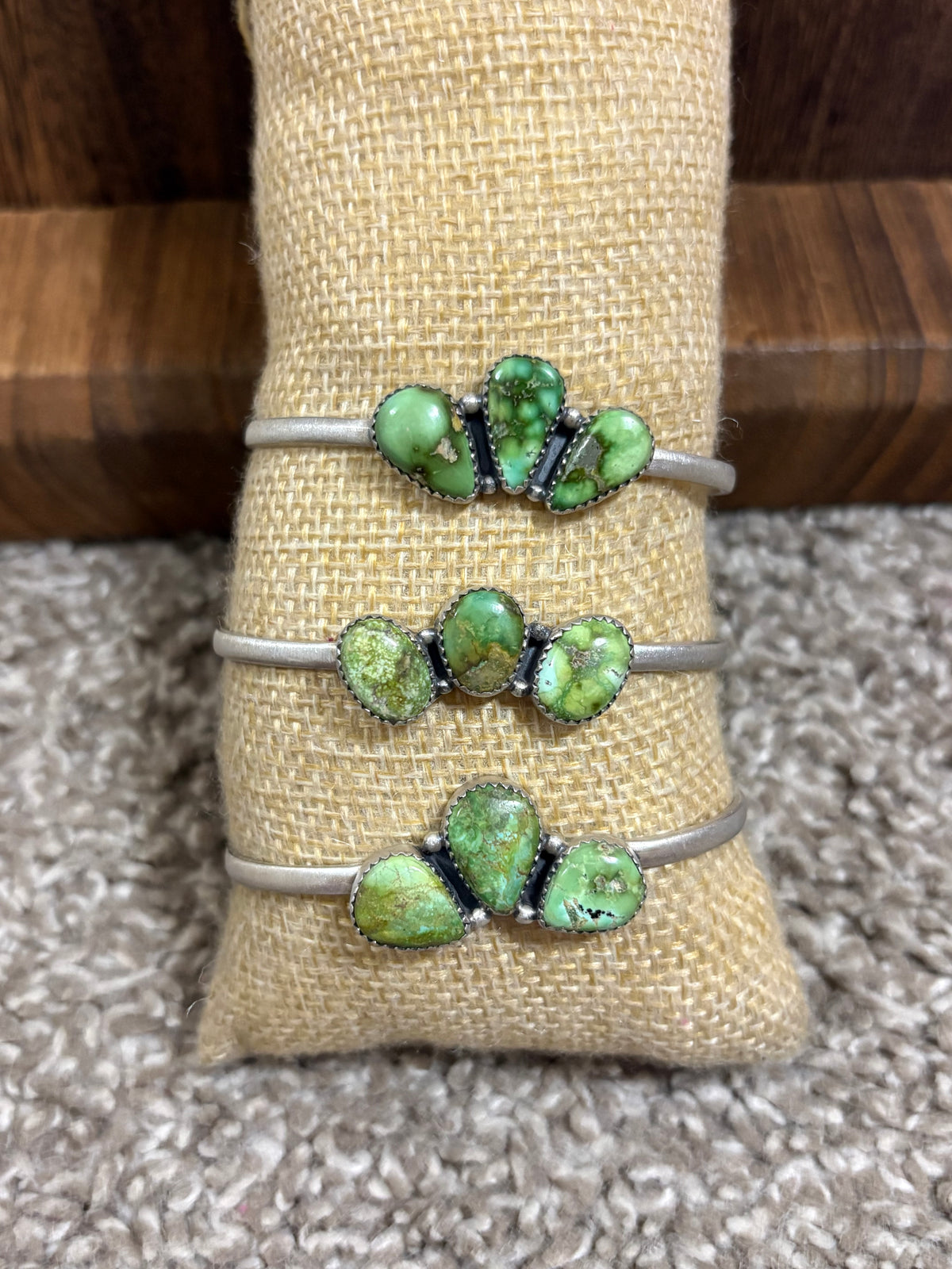 Sonoran Gold 3 Stone Cuff