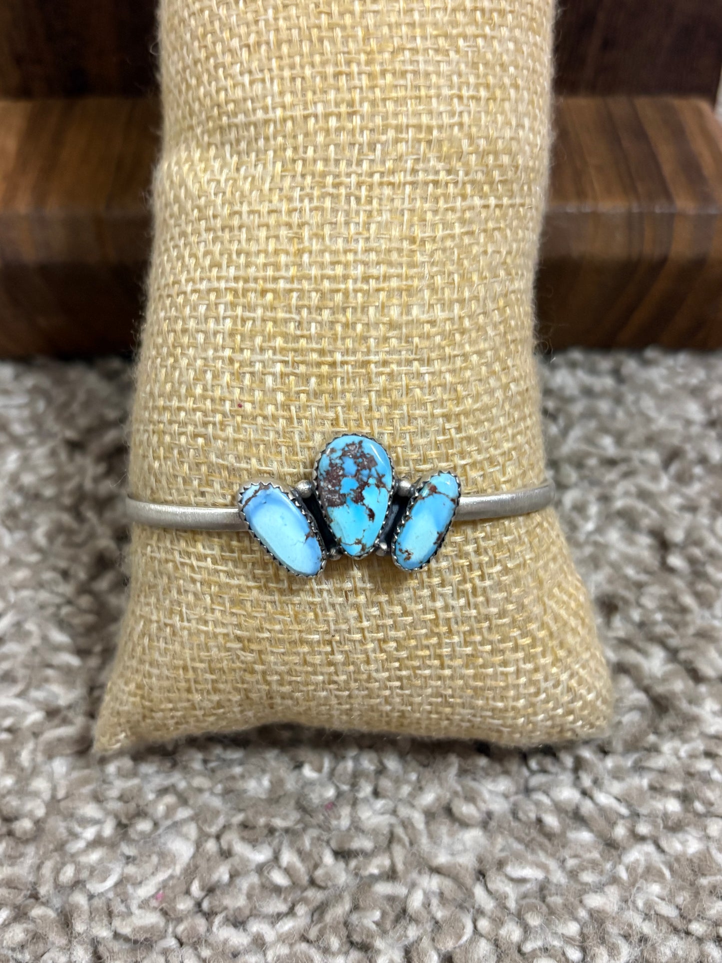 Golden Hills 3 Stone Cluster Cuff