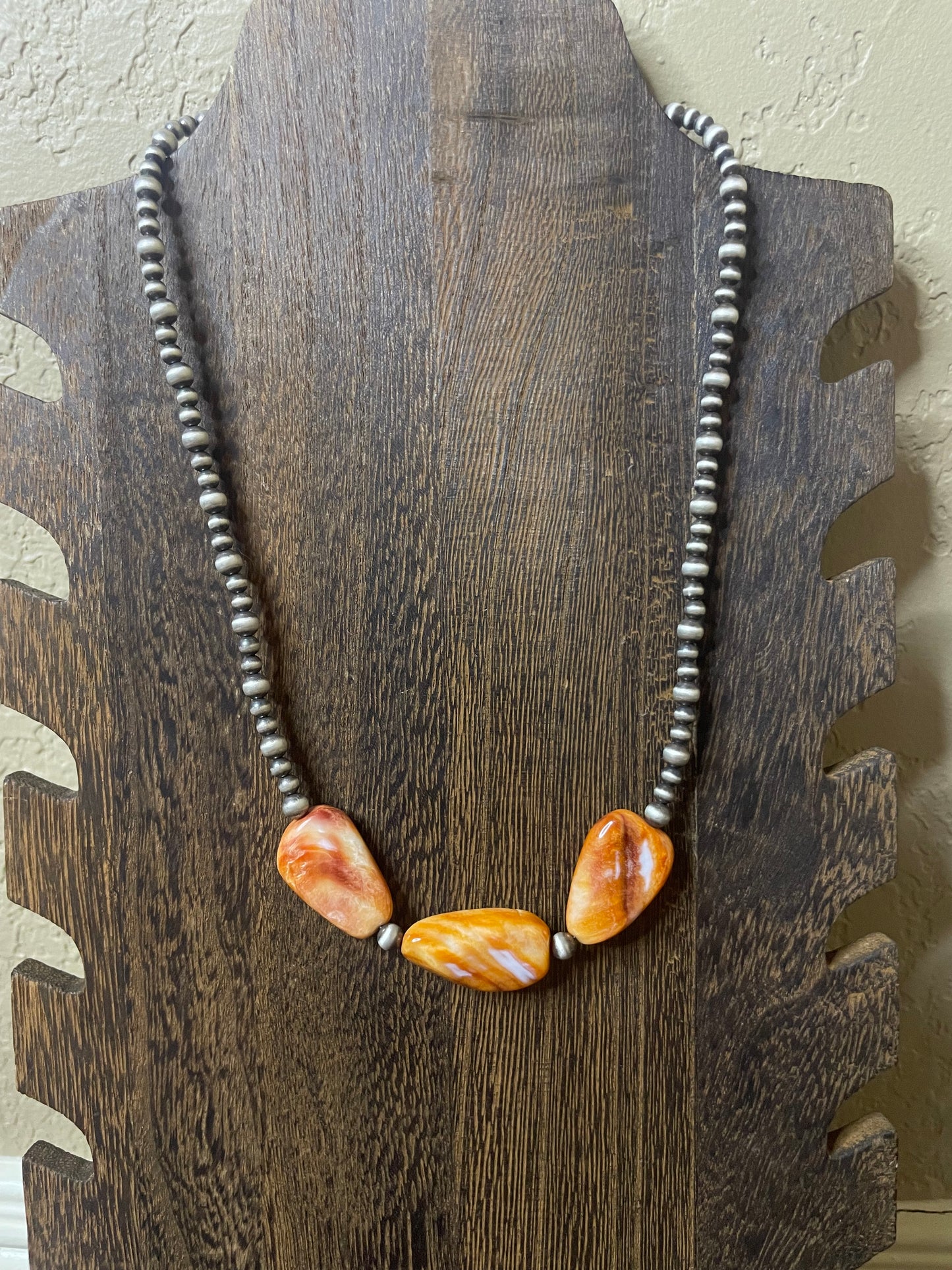 18" Orange Spiny Chunks