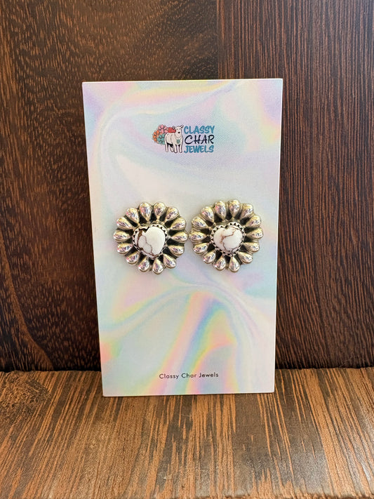 Wild Horse Heart Concho Studs