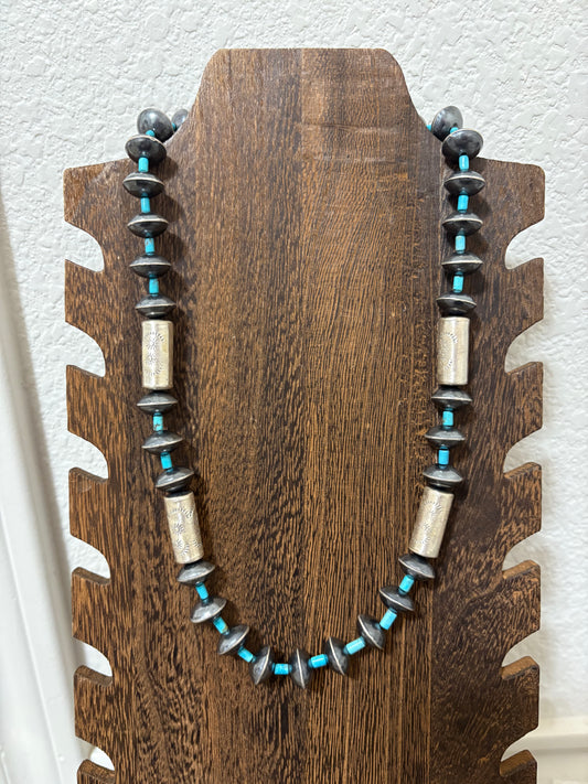 20” + 2” 14mm Saucers and Barrel Beads