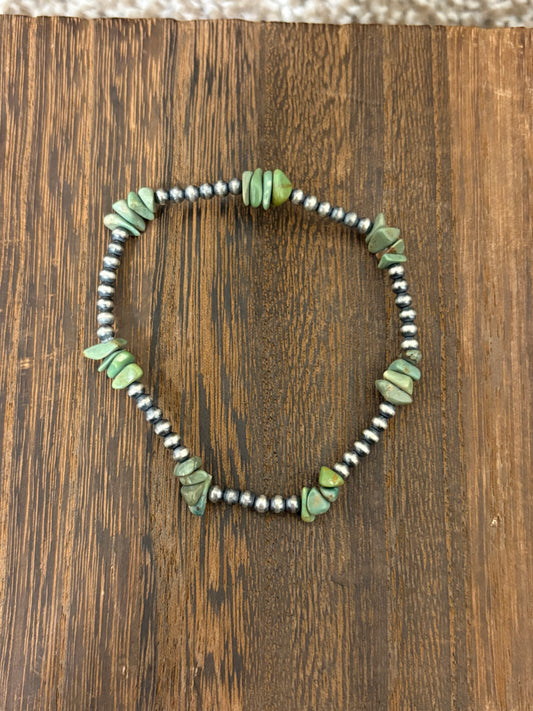 Royston Turquoise Stretch Bracelet