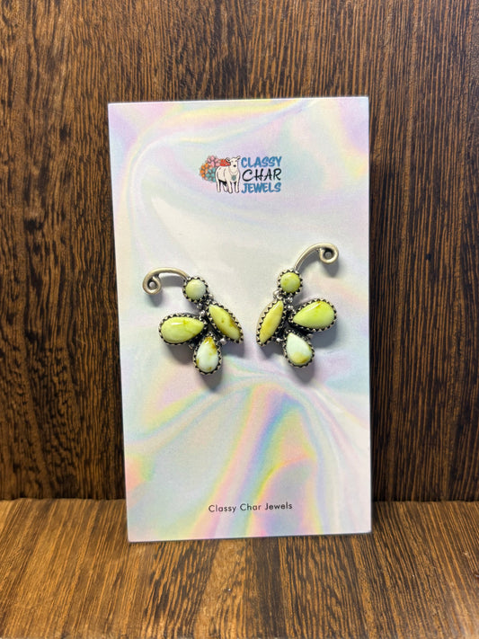 Palomino Butterfly Studs