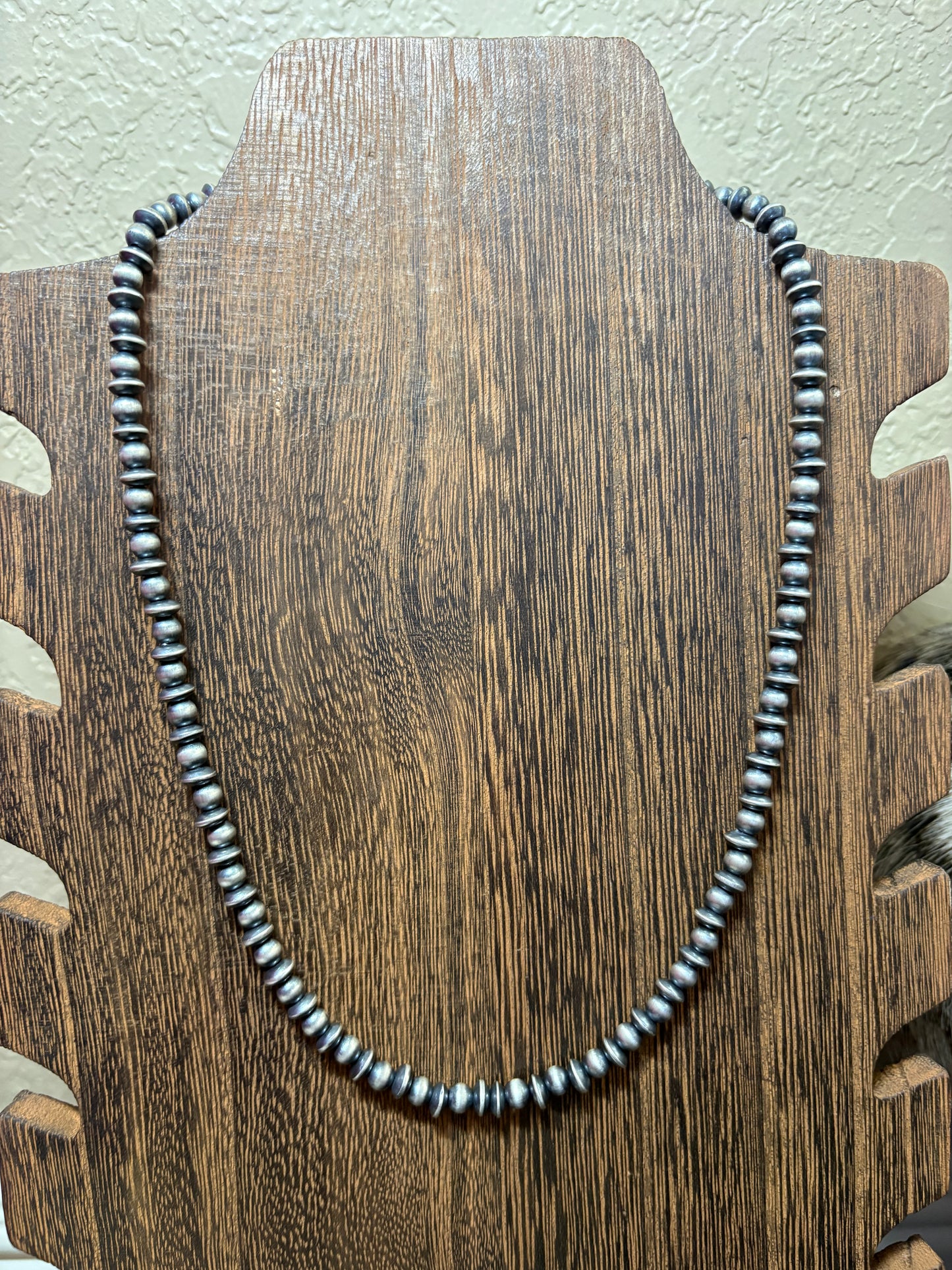 18”’+ 2” Mix Saucer & Round Sterling Pearls