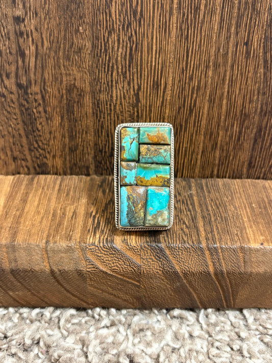 Royston 7 Stone Cobblestone Ring