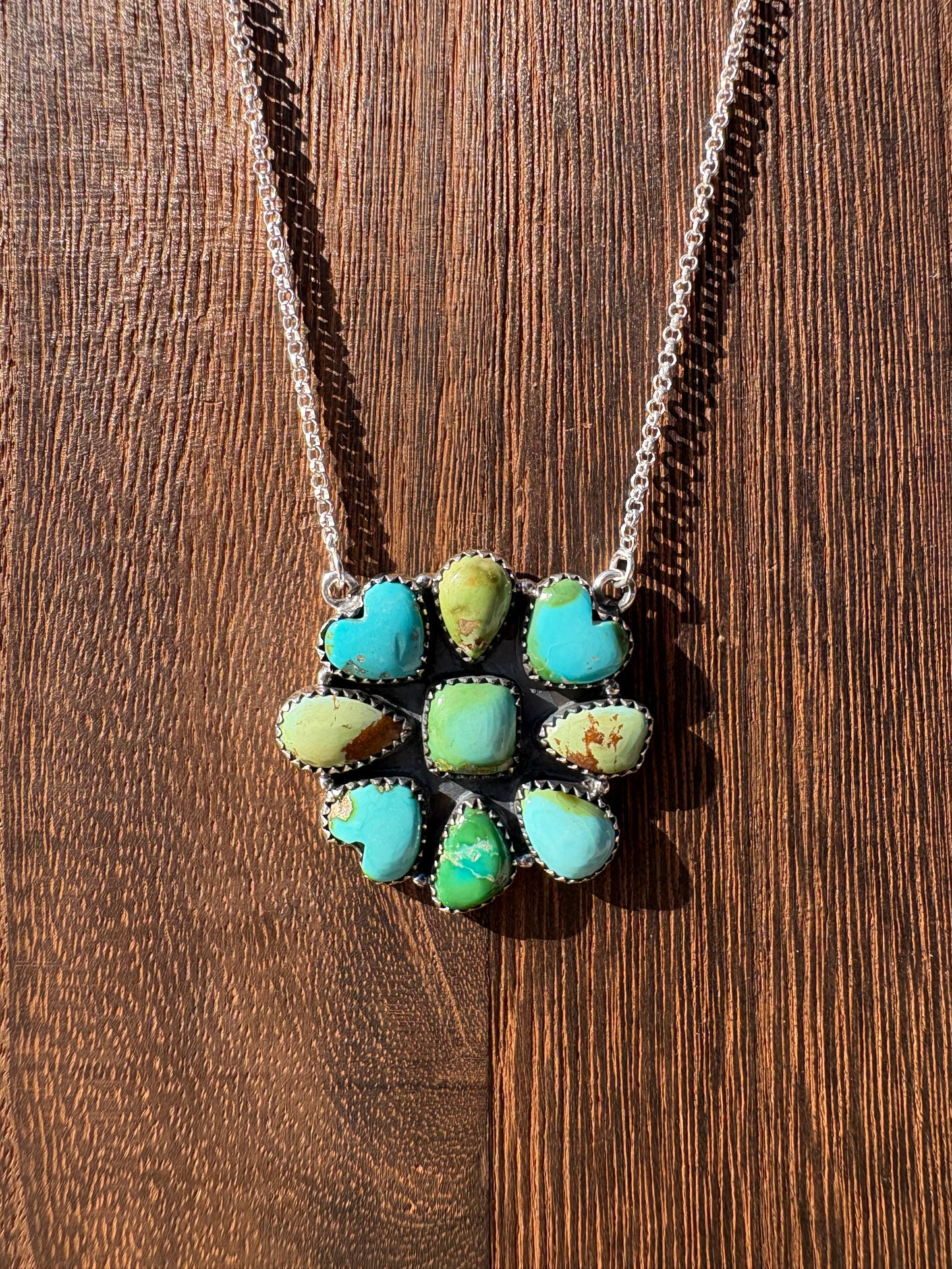 Sonoran Gold Large Cluster Necklace #4