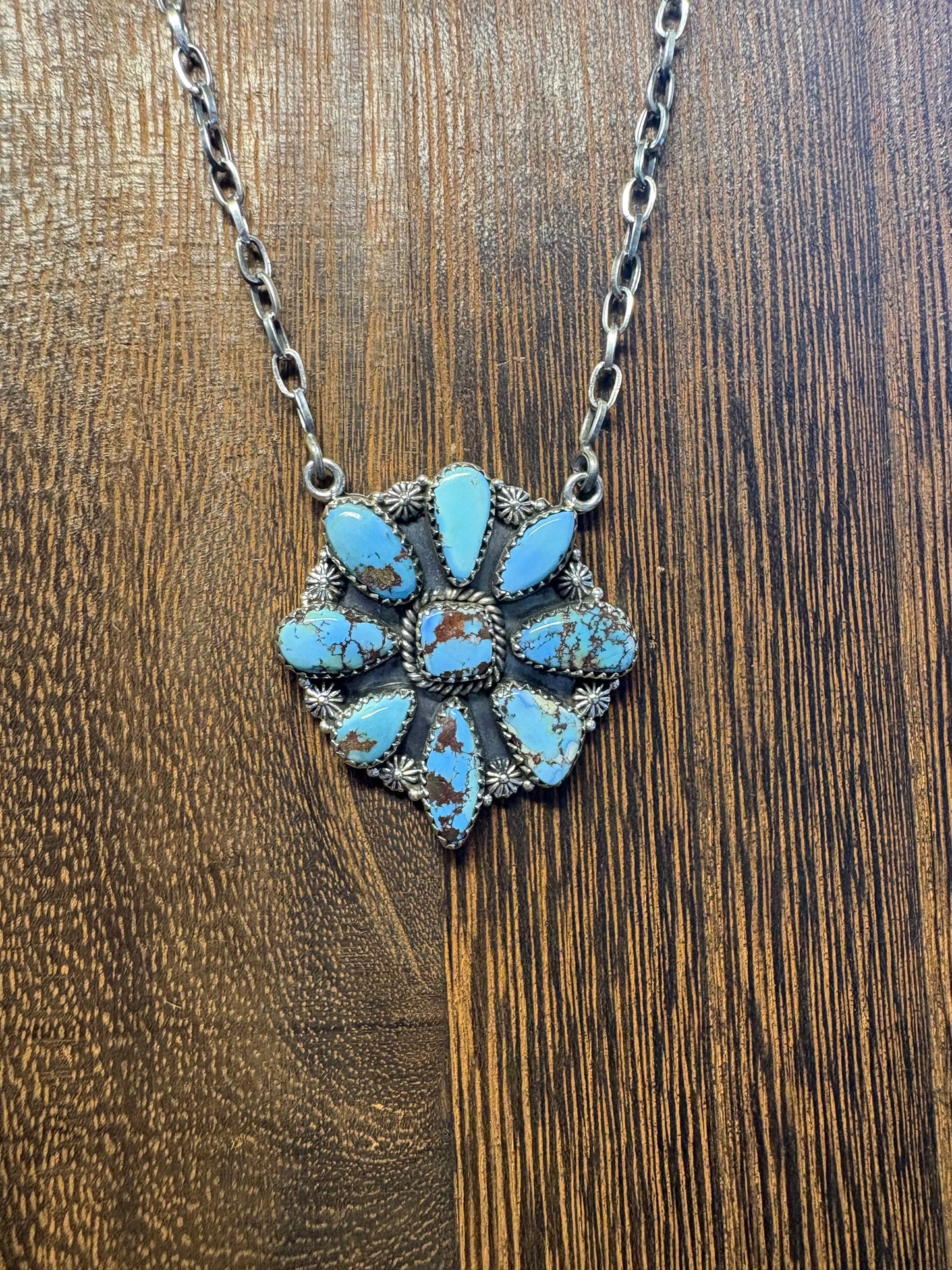 XL Golden Hills Full Cluster Necklace #2