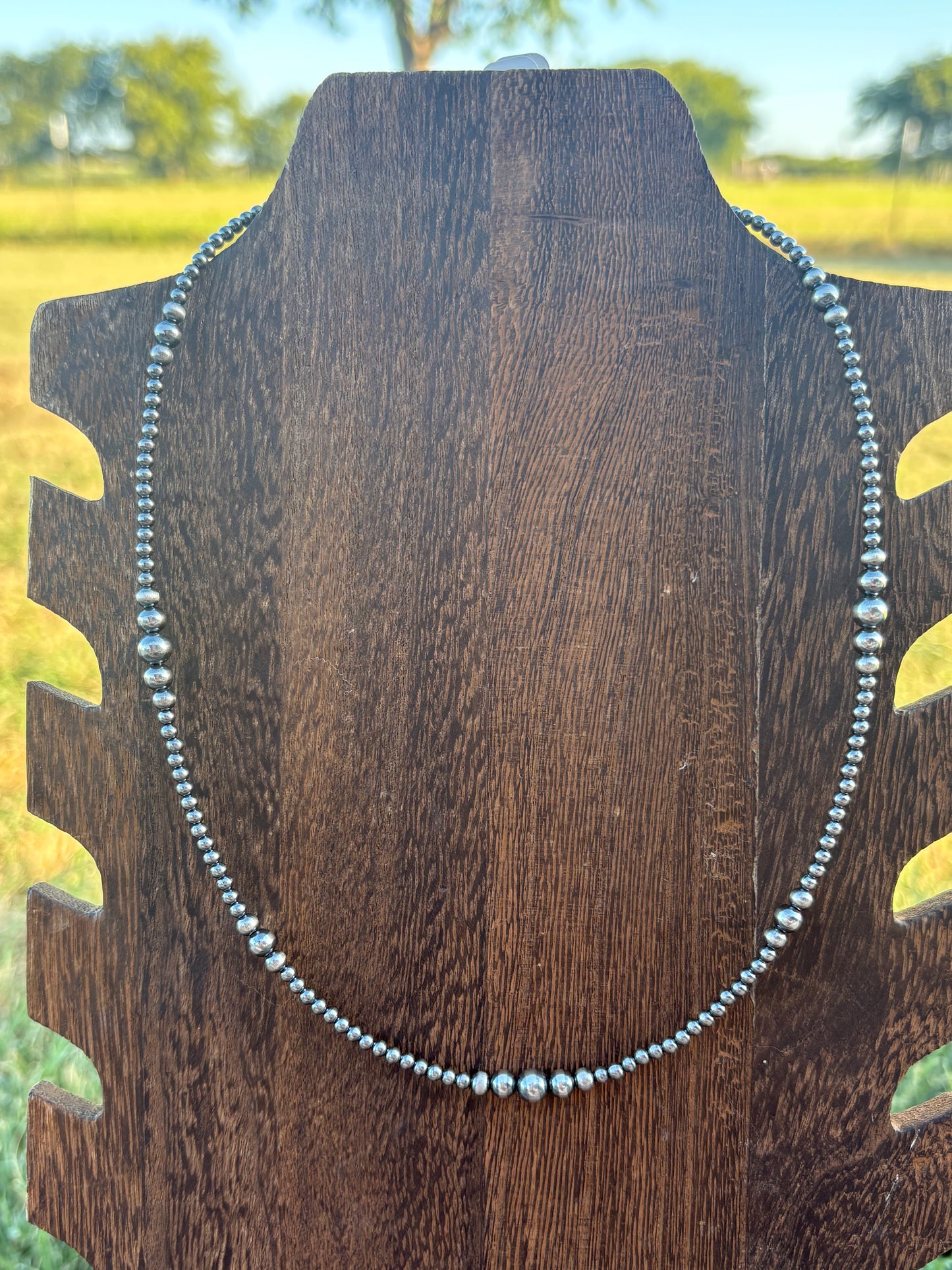 18” + 2” 3-6mm Graduated Pearls