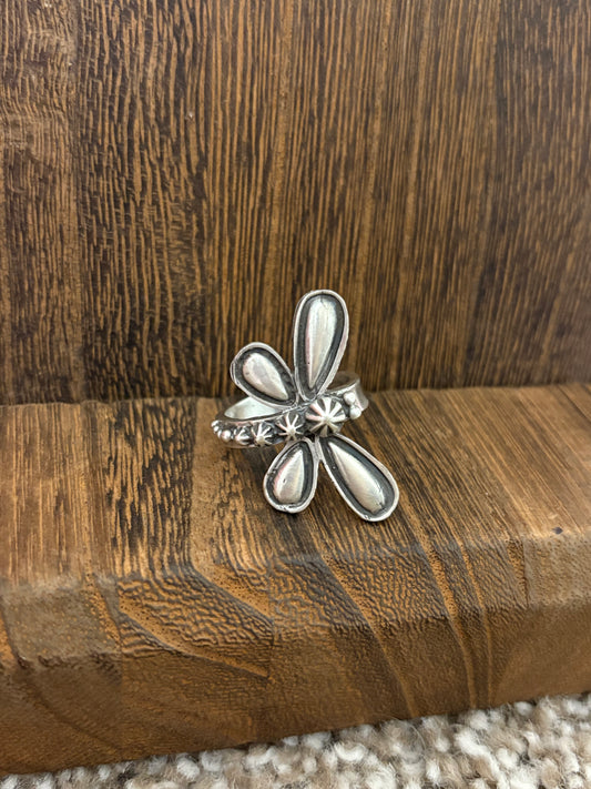 Navajo Handmade Dragonfly Ring