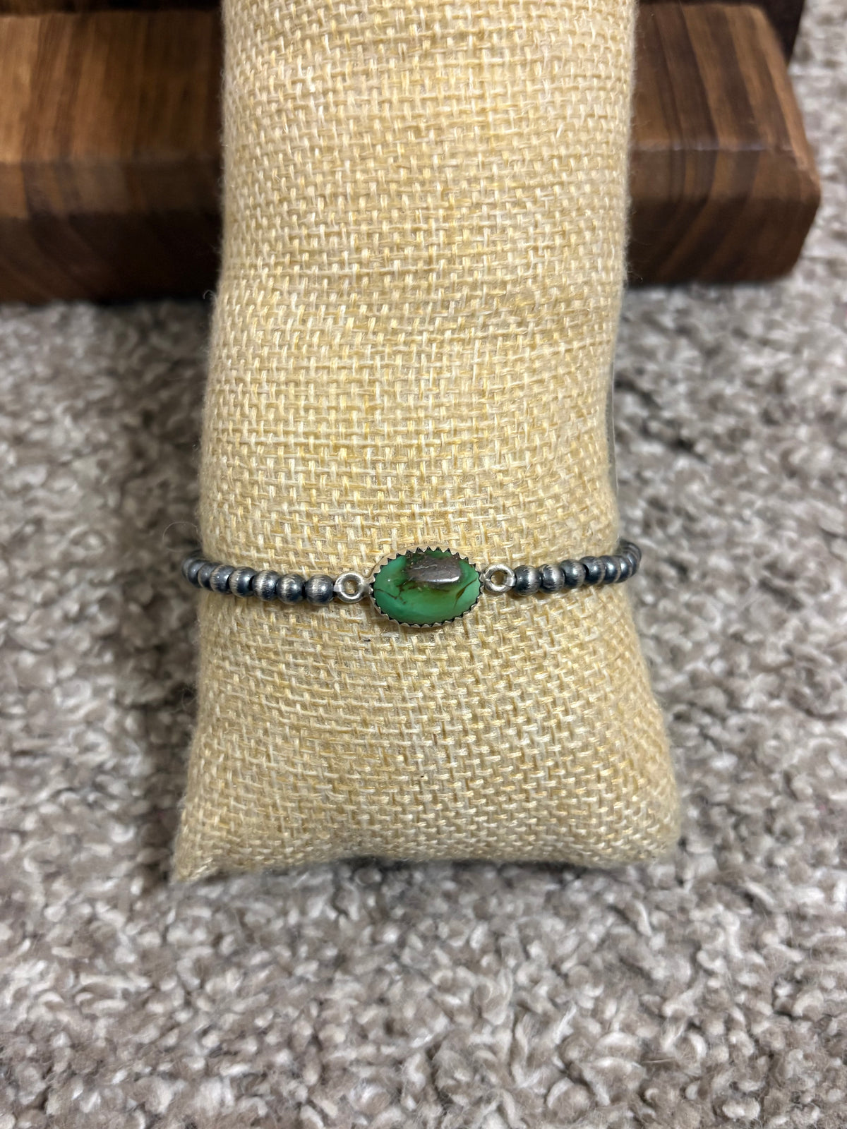 Sonoran Gold Single Stone Stretch Bracelet