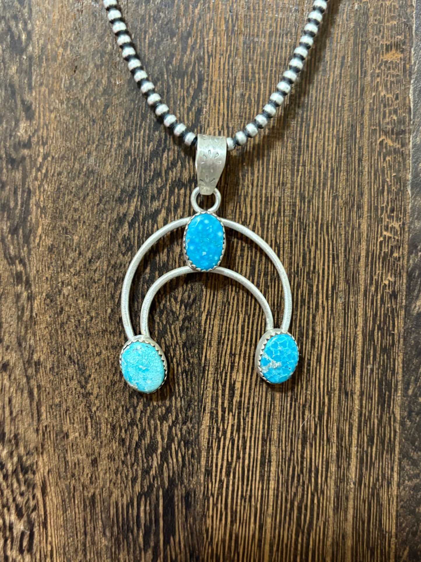 White Water 3 Stone Naja Pendant