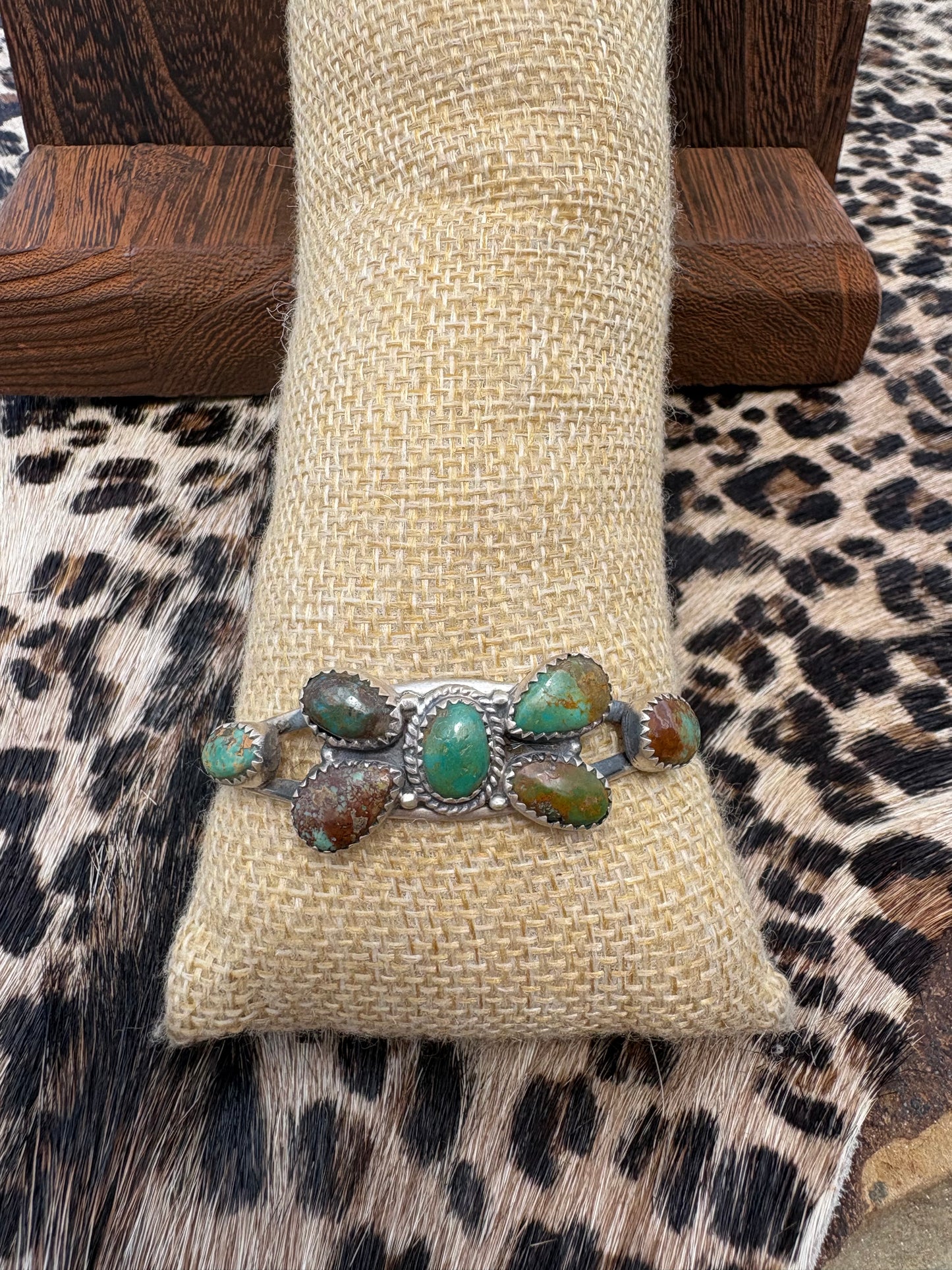 Pilot Mountain 7 Stone Butterfly Cluster Cuff