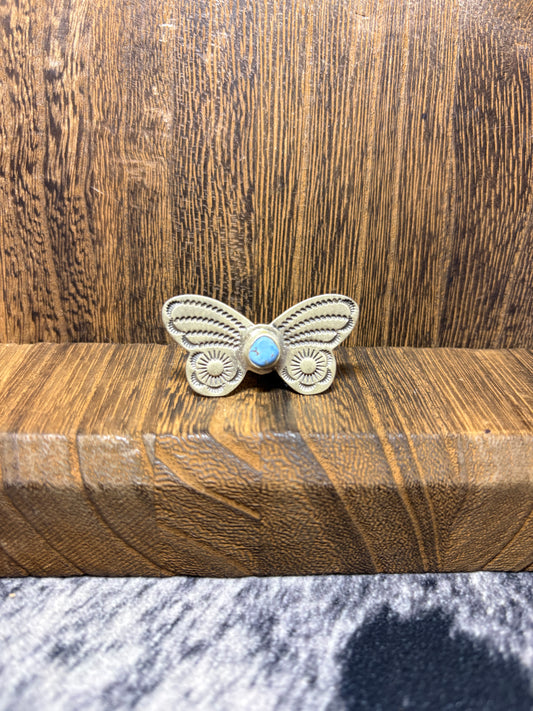 Golden Hills Butterfly Ring