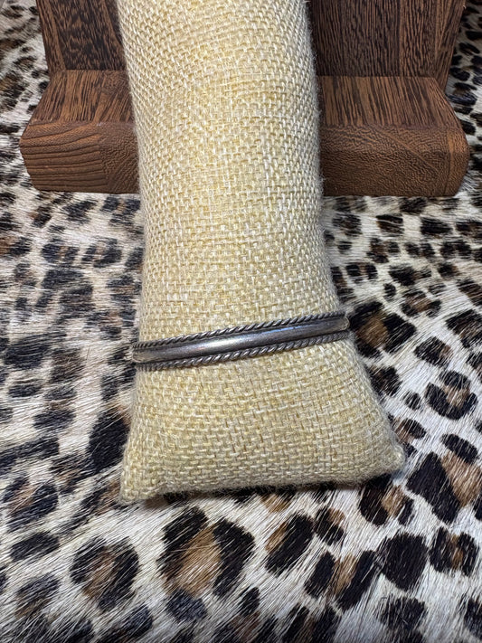 Vintage All Sterling Stacker Cuff