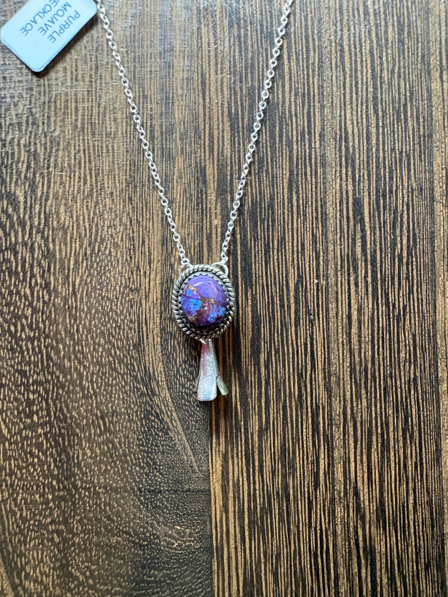 Hada Purple Mojave Blossom Necklace