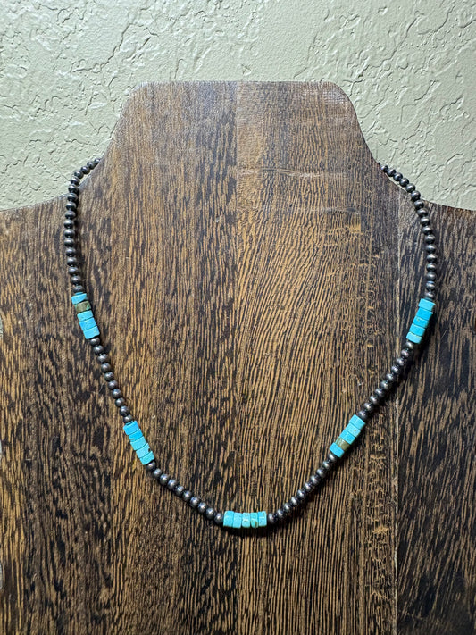 16” + 3” Kingman & Sterling Pearls