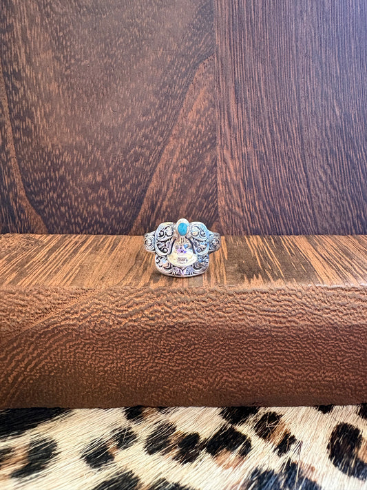 Kingman Saddle Ring