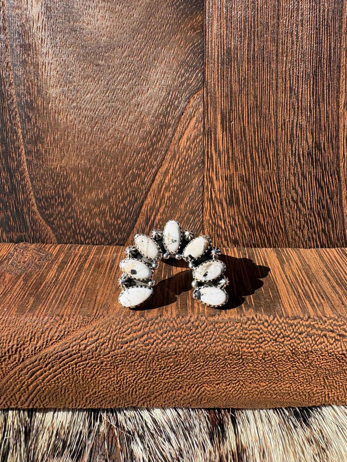 White Buffalo Naja Ring