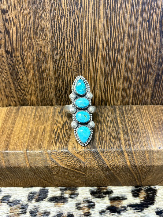 Kingman 4 Stone Crawler Ring