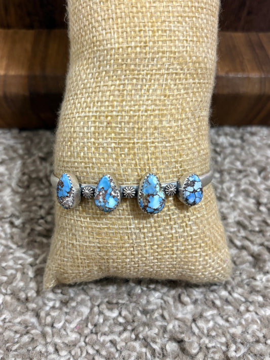 Golden Hills 4 Stone Cuff