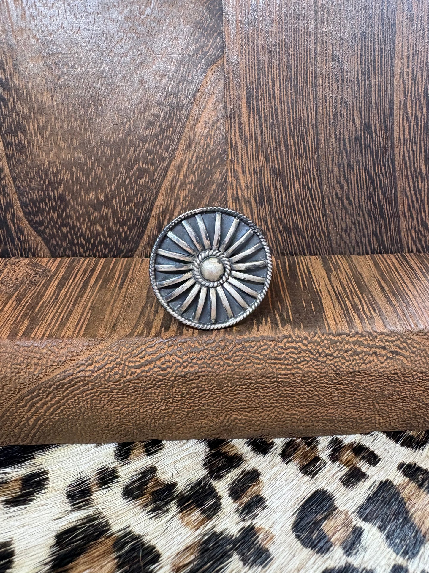Hada All Sterling Sunflower Cluster Ring