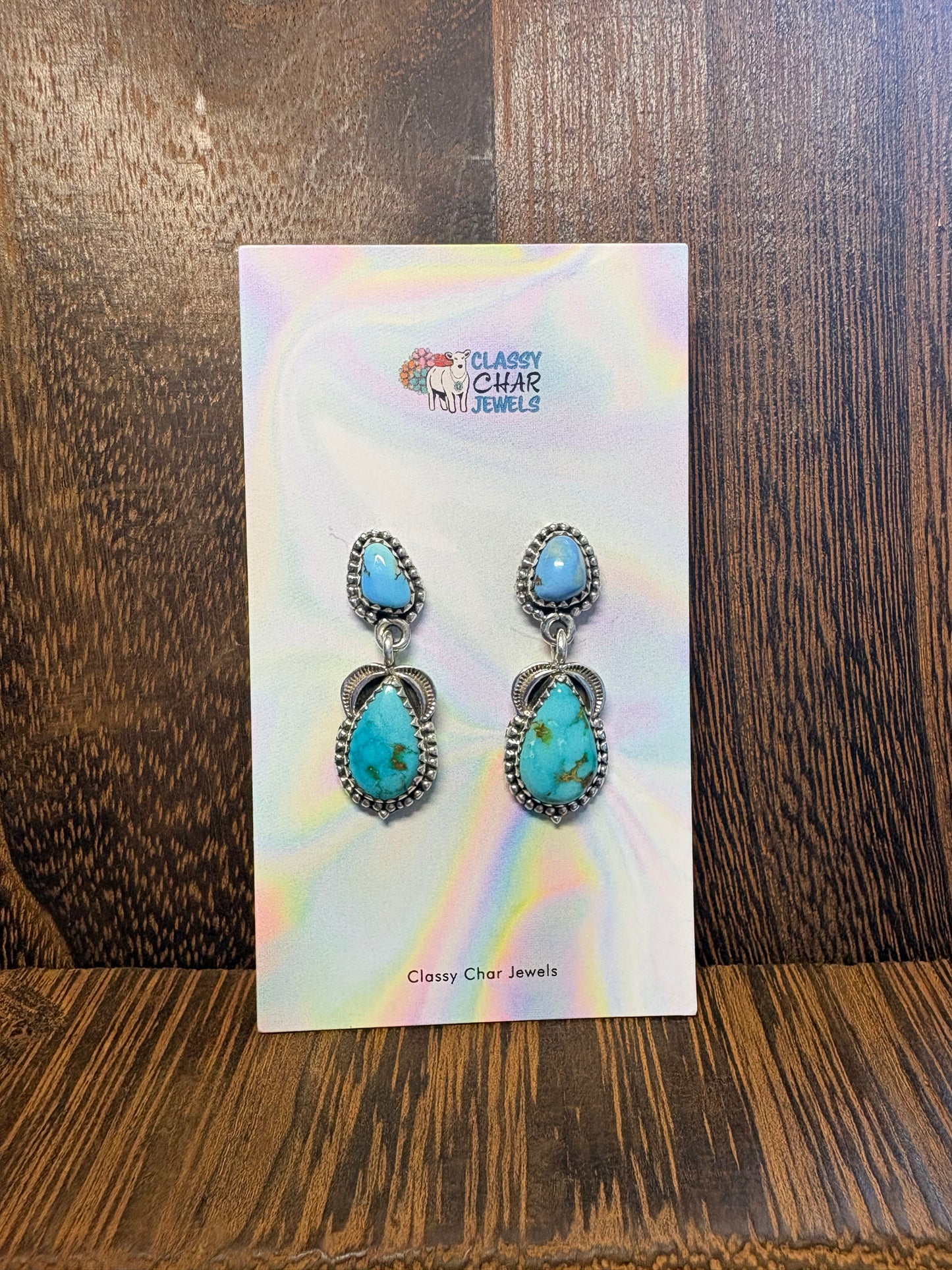 Golden Hills & Sonoran Gold 2 Stone Earrings