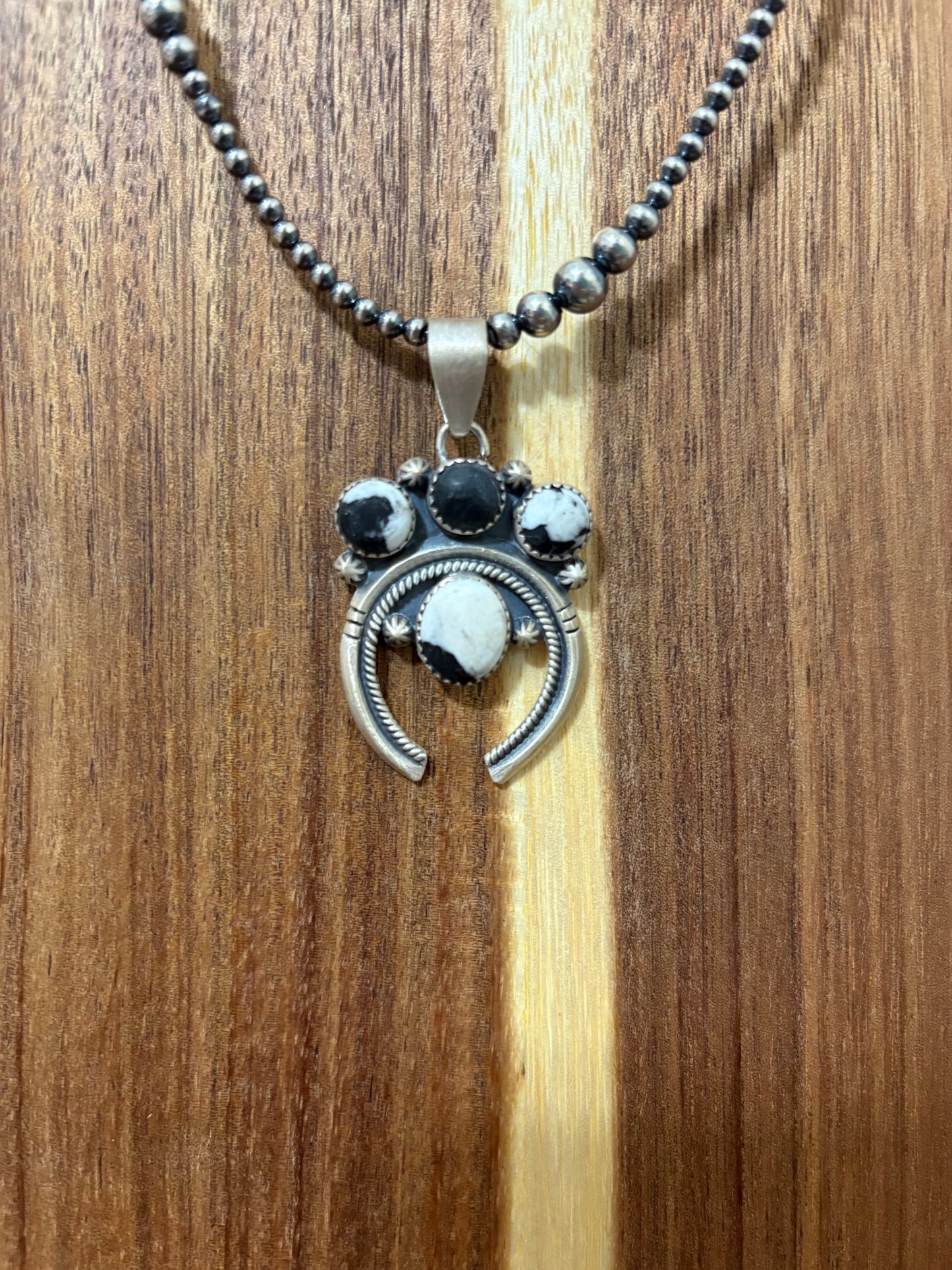 White Buffalo Naja Pendant
