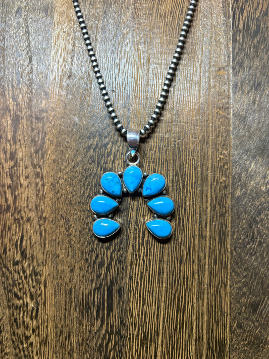 Turquoise Naja Pendant