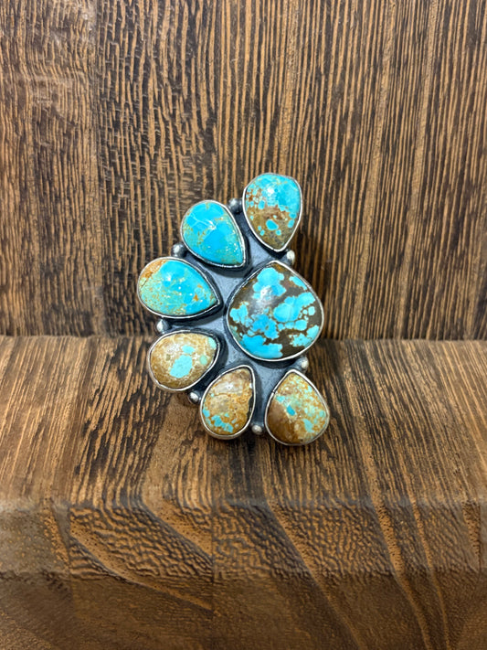 Mine 8 Half Cluster Ring