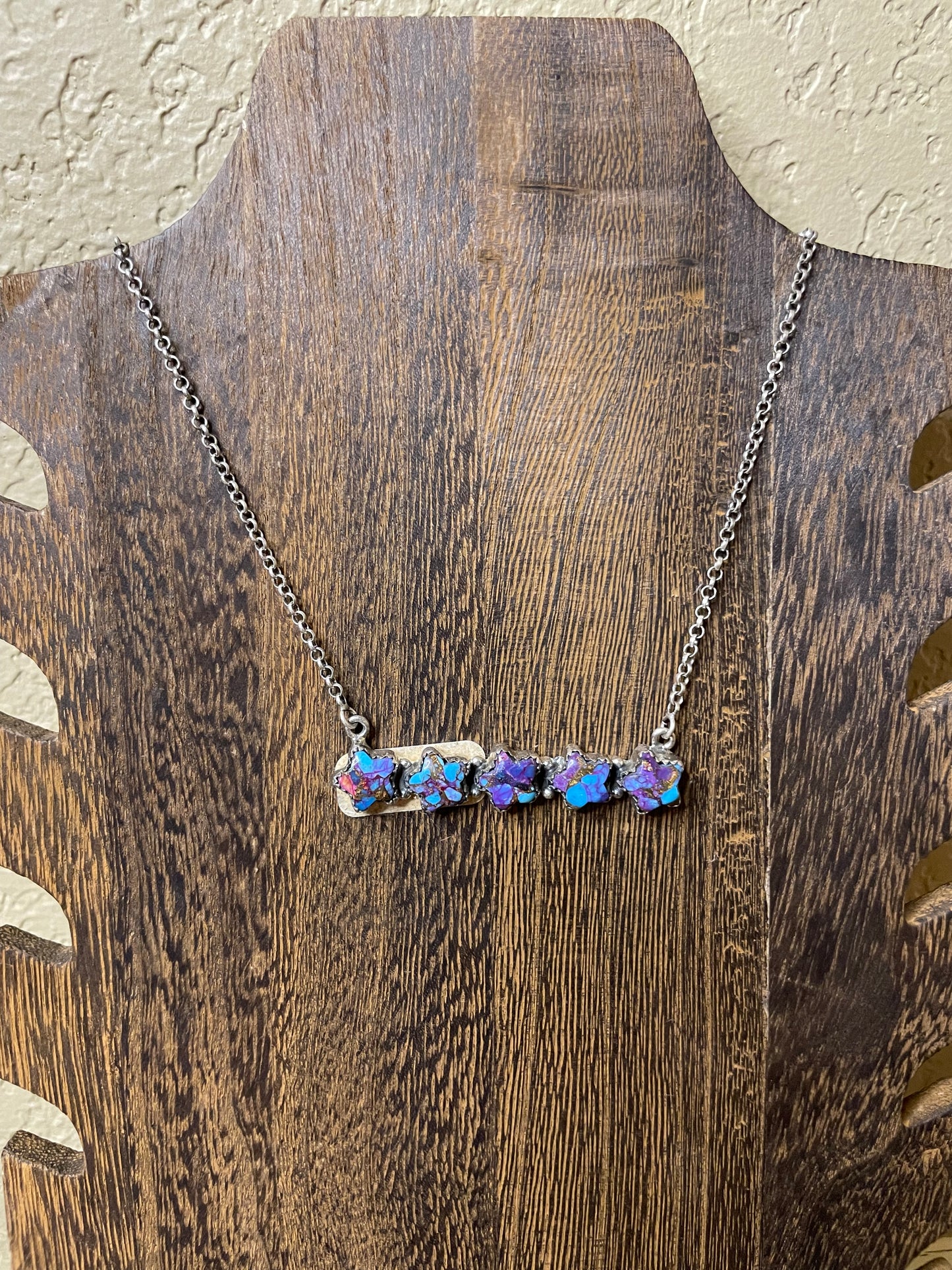 Hada Purple Mojave Star Necklace