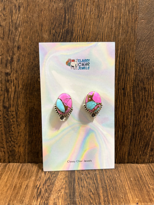 Cotton Candy Everyday Studs